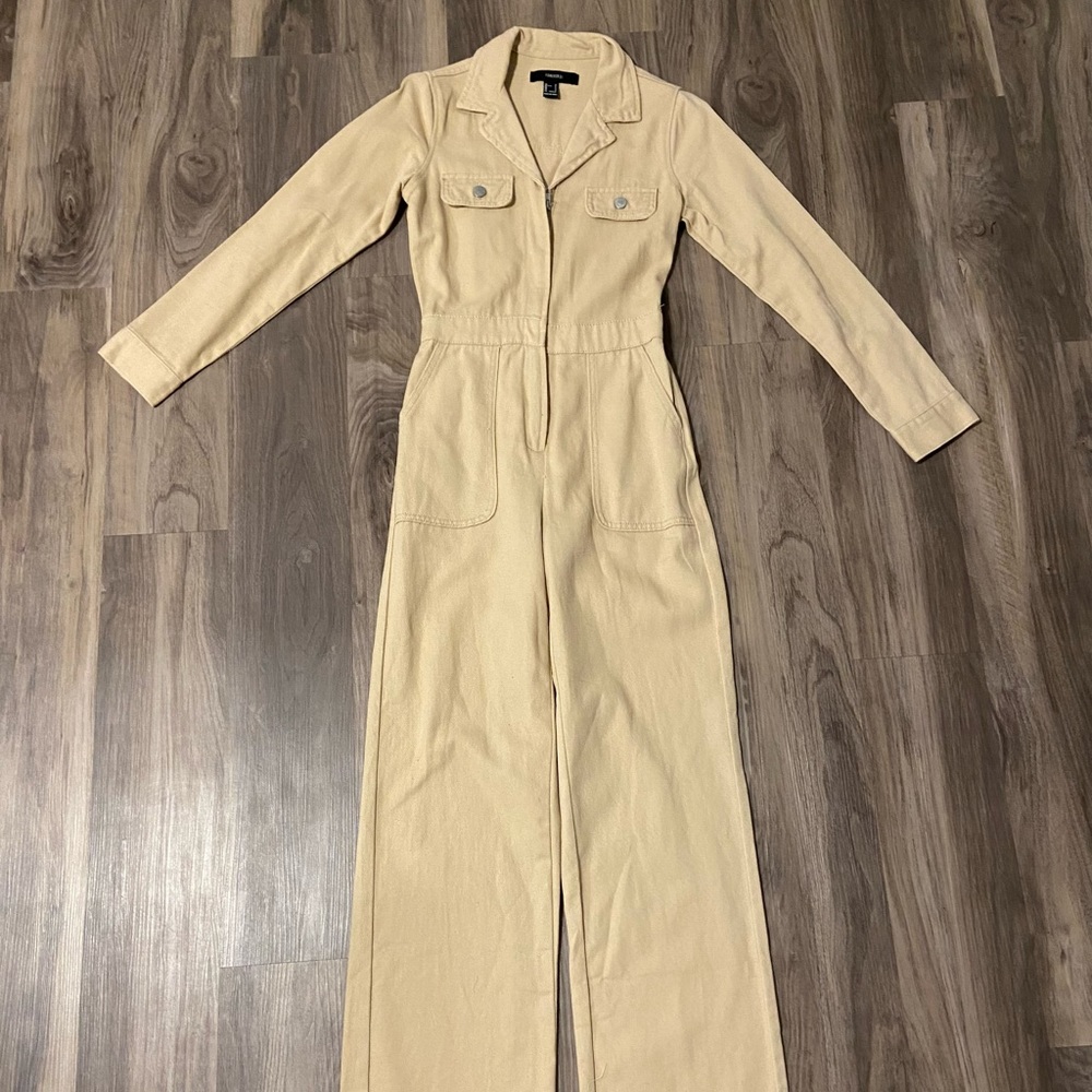 Women’s Small Tan Jumpsuit